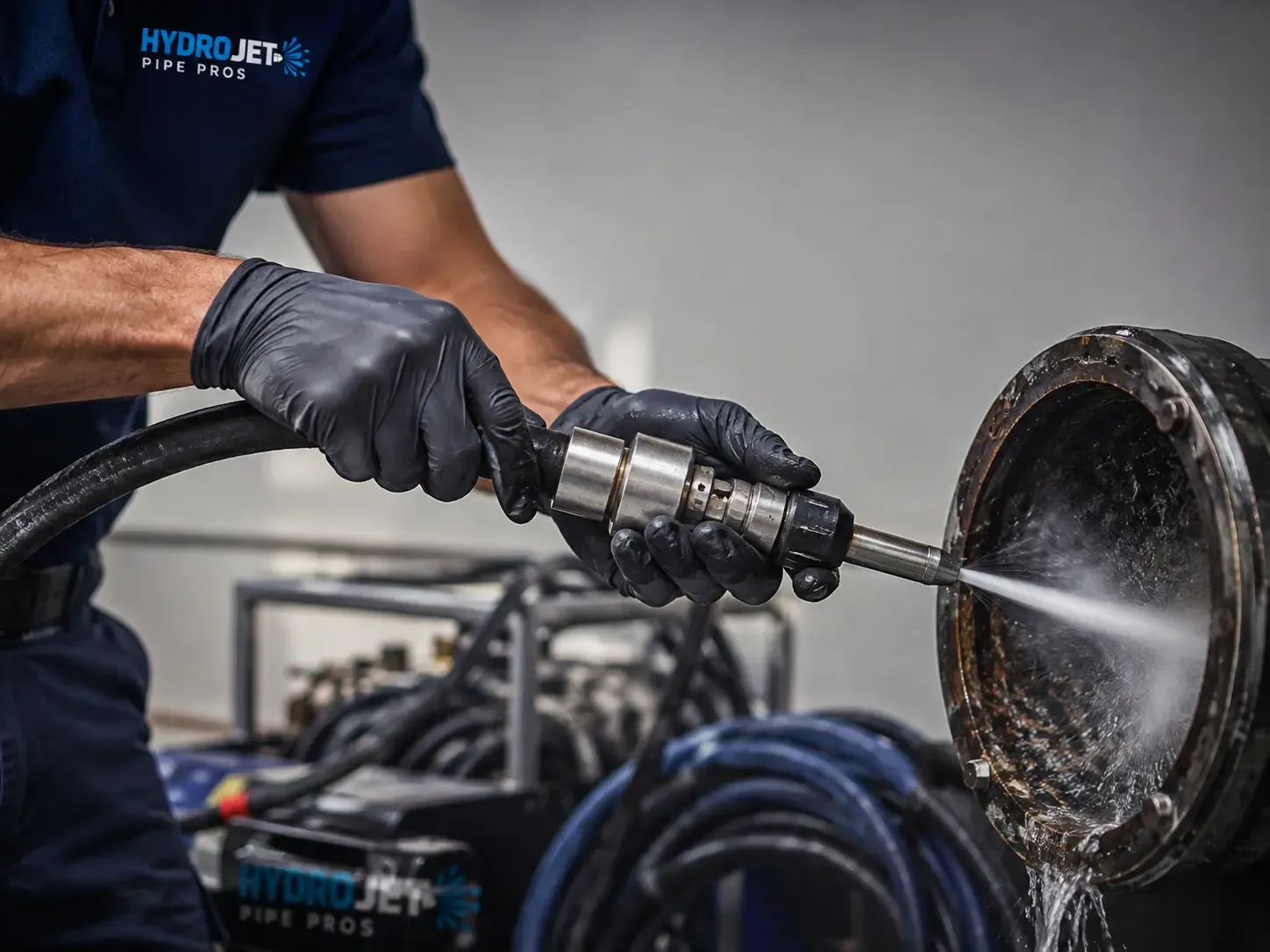 Hydro Jet Pipe Descaling in Anderson, TX